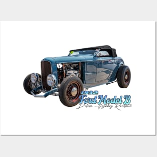 1932 Ford Model B Deluxe Highboy Roadster Posters and Art